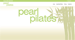 Desktop Screenshot of pearlpilates.com